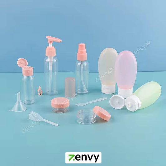 11pcs Refillable Travel Bottles Set