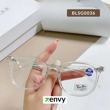 Stylish Blue Light Filter Glasses Women and Men - Clear Lens Protection Glasses Online in Sri Lanka - Zenvy.lk