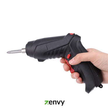 48 Pcs Cordless Electric Screwdriver Rechargeable Drill Tool Kit