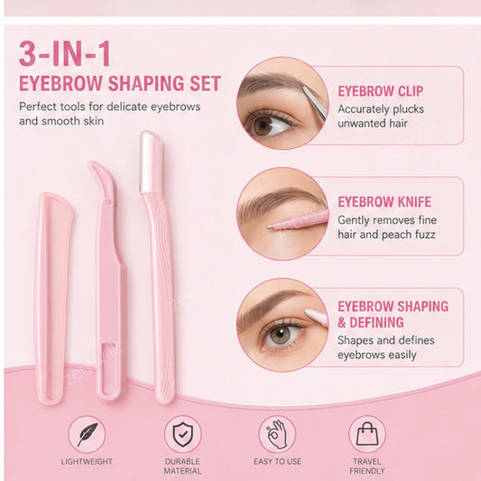 Buy 3-in-1 Eyebrow Shaping Set for Women Online in Sri Lanka