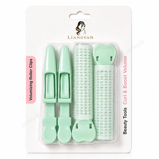 Buy Velcro Hair Rollers & Styling Clips Set Online in Sri Lanka