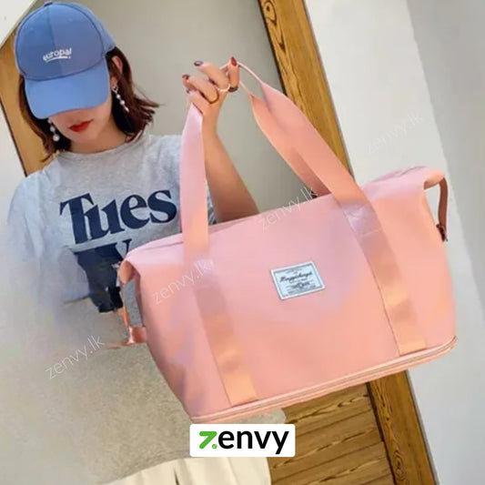 Large Capacity Folding Travel Bag For Women
