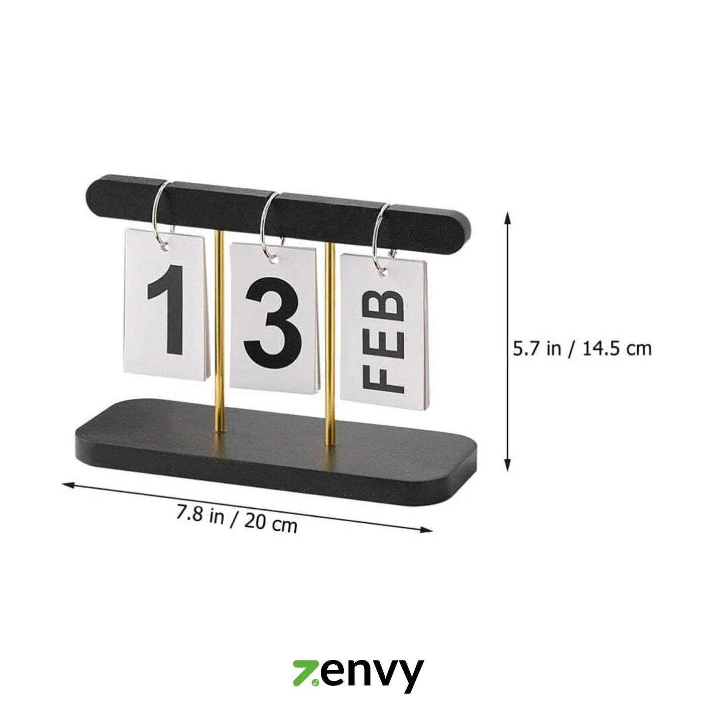 Modern Desk Wooden Flip Calendar