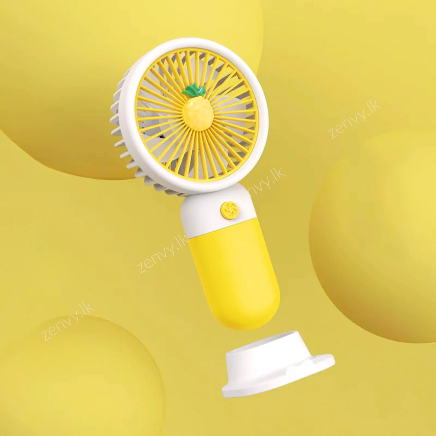 Mini Hand Fan with Phone Holder