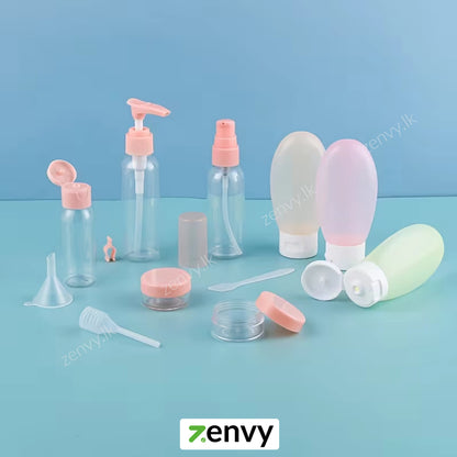 11pcs Refillable Travel Bottles Set 