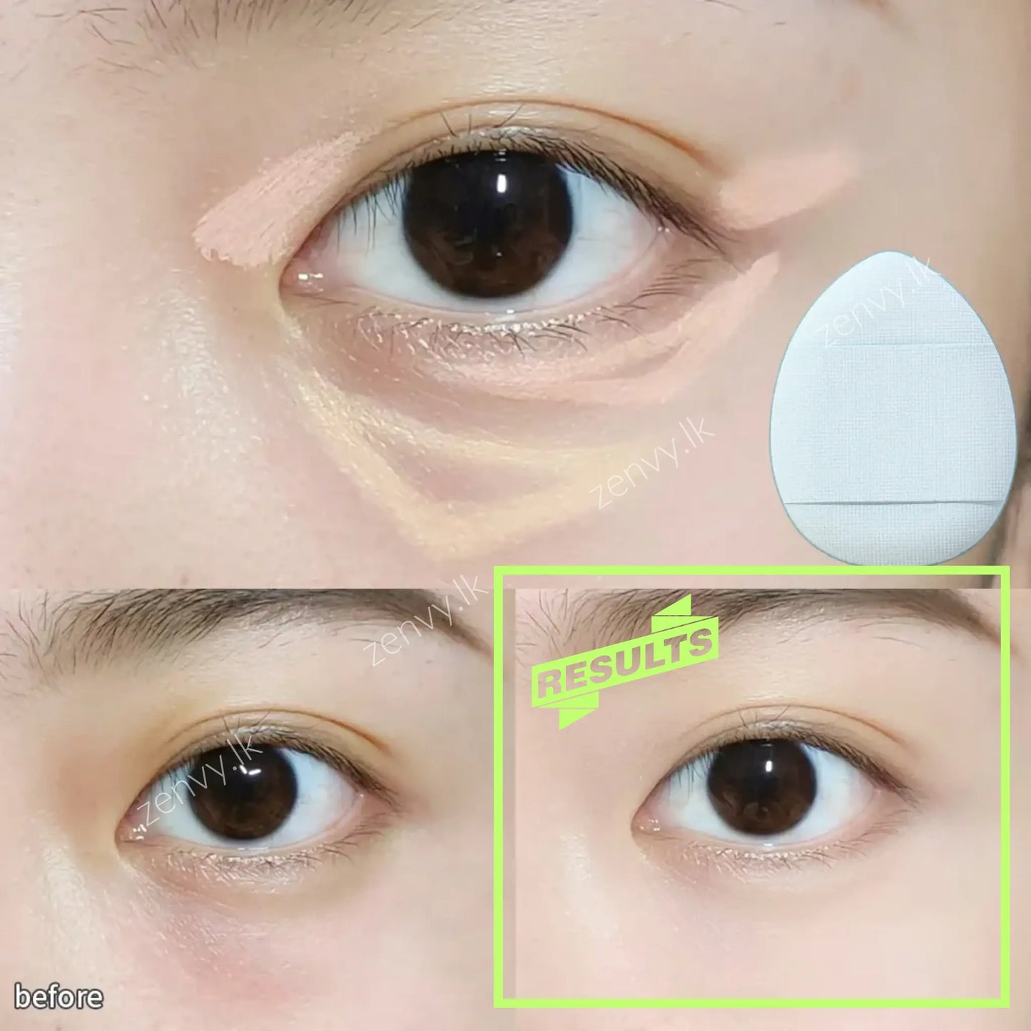 Premium Mini Beauty Makeup Finger Puff