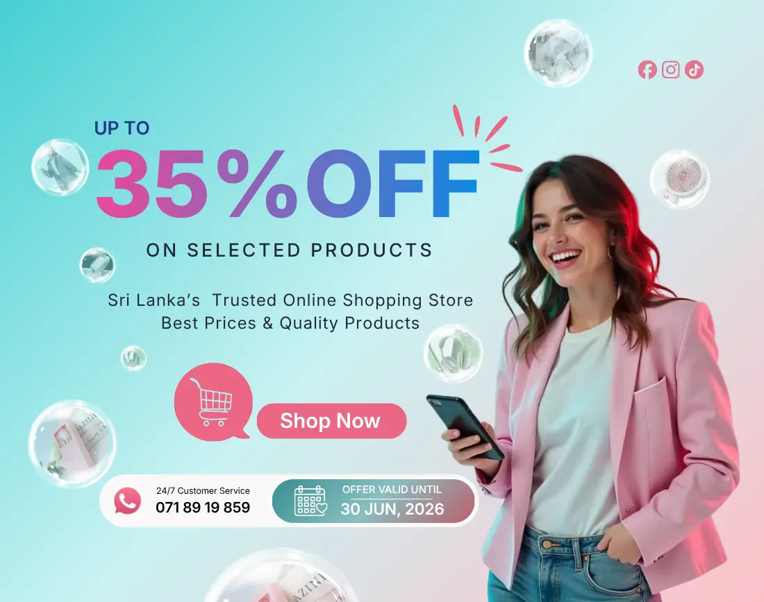 35% OFF Zenvy.lk, Sri Lanka’s  Trusted Online Shopping Store Best Prices