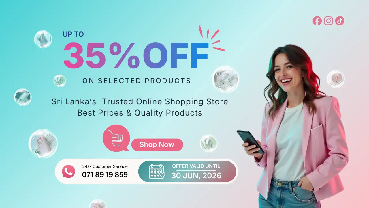 35% OFF Zenvy.lk, Sri Lanka’s  Trusted Online Shopping Store Best Prices & Quality Products