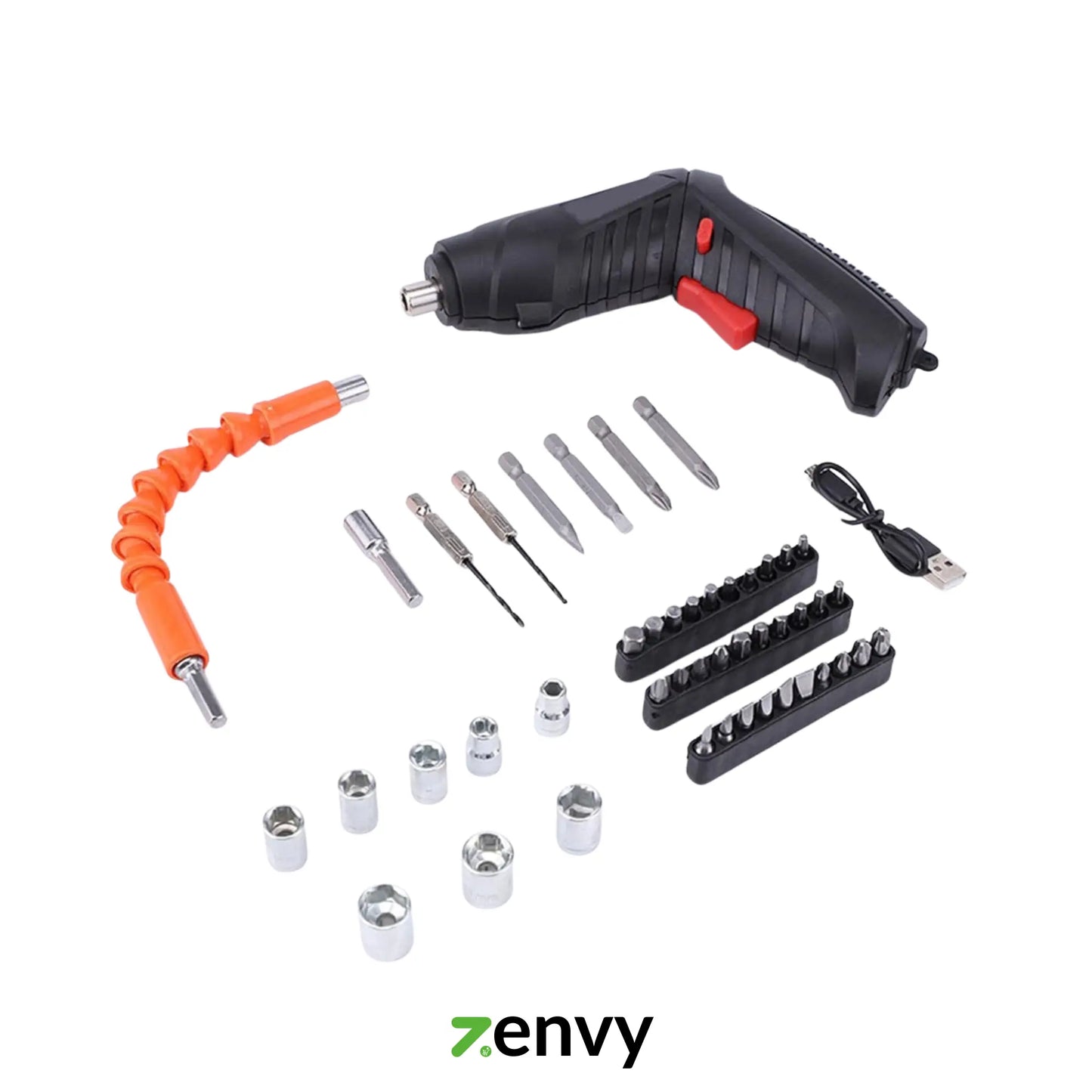 48 Pcs Cordless Electric Rechargeable Drill Tool Kit in Sri Lanka 
