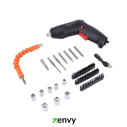 48 Pcs Cordless Electric Rechargeable Drill Tool Kit in Sri Lanka 