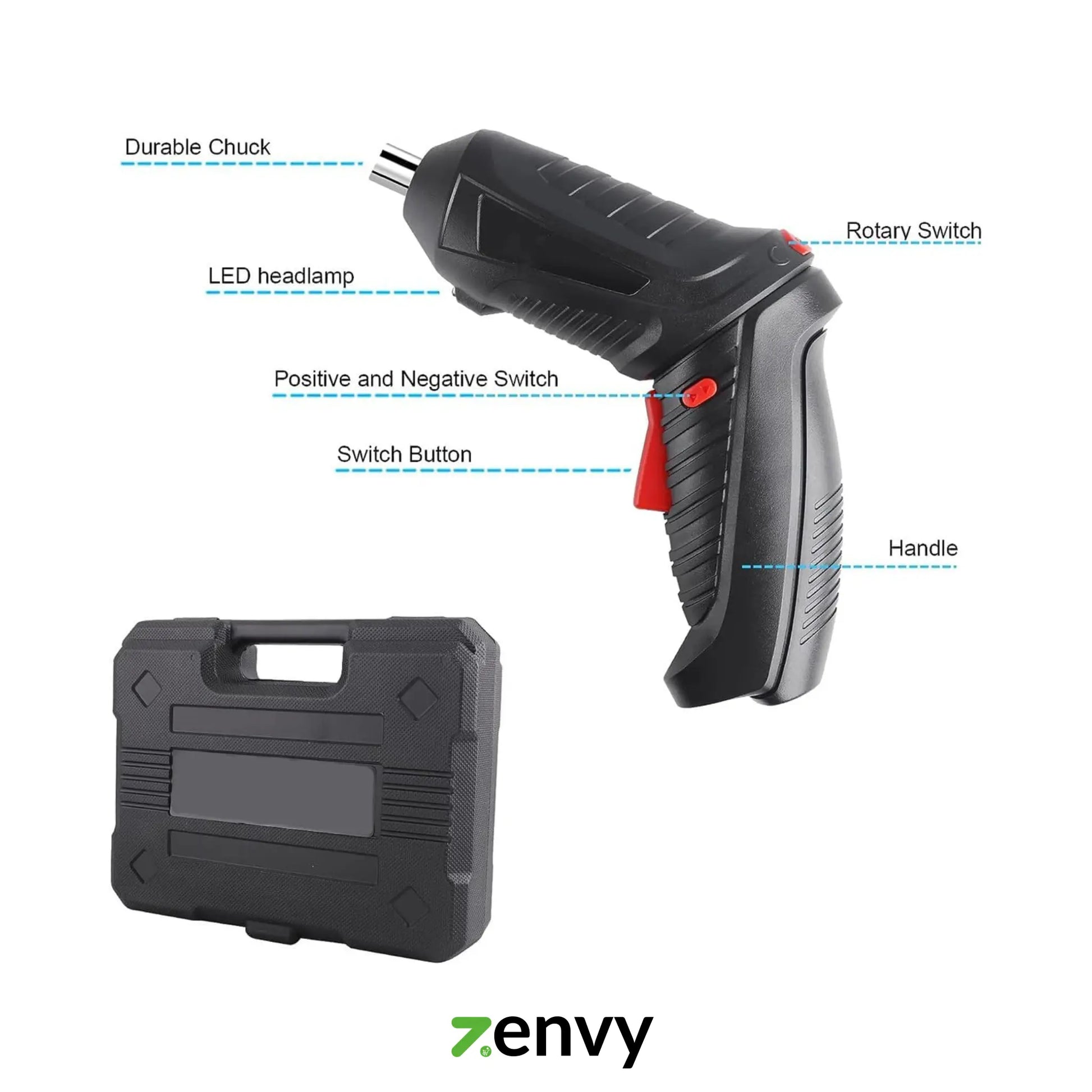 48 Pcs Cordless Electric Rechargeable Drill Tool Kit in Sri Lanka 