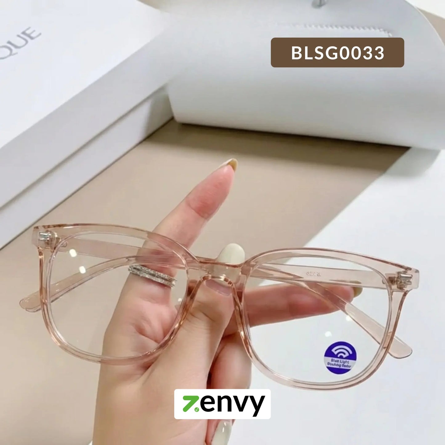 Stylish Blue Light Filter Glasses Women and Men - Clear Lens Protection Glasses Online in Sri Lanka -  Zenvy.lk