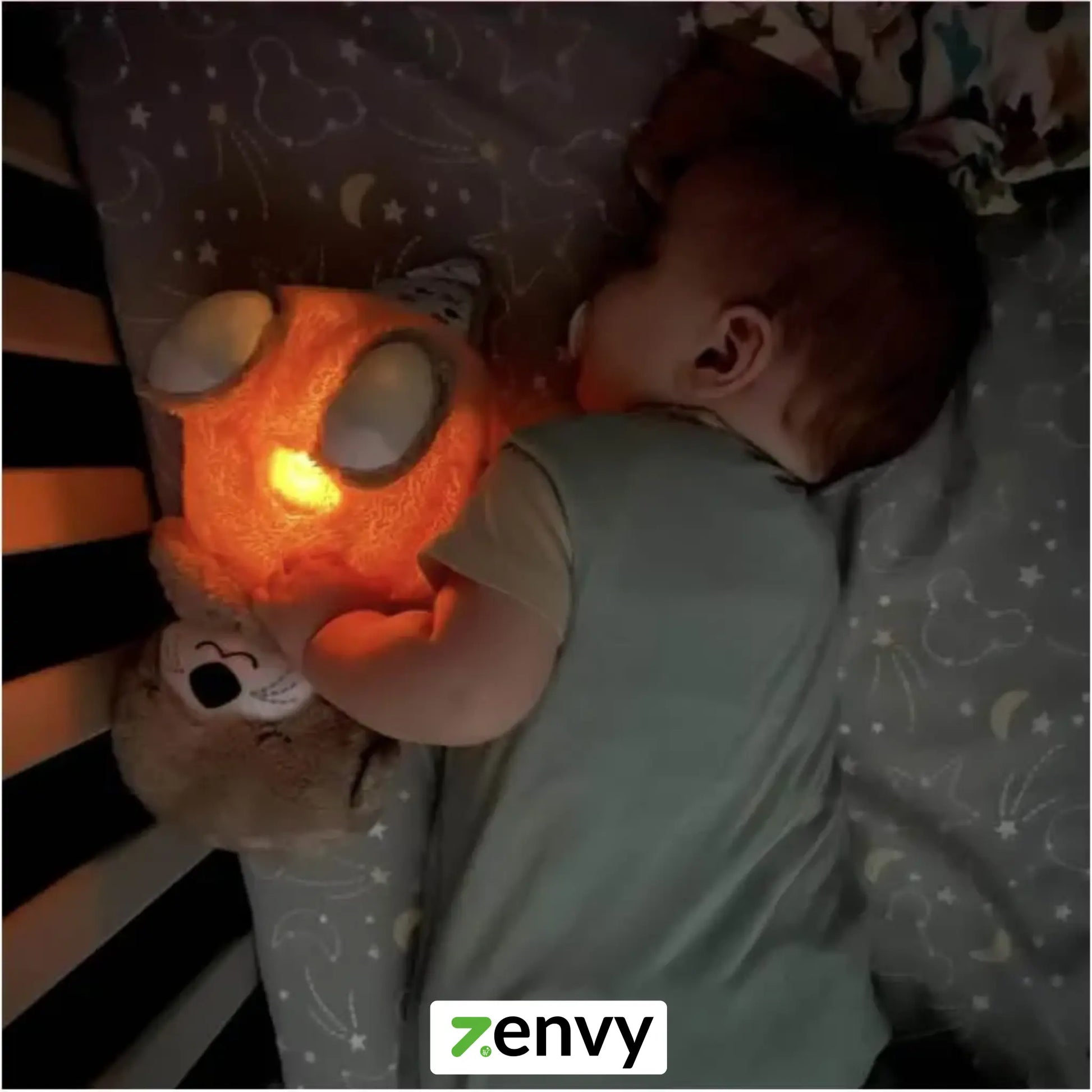 Breathing Teddy Bear Plush Otter – Grey Soft Toy with Rhythmic Motion, Glow Light & Music - Baby Sleep Soother, Anxiety Relief & Gift for Kids & Adults, Specially Valentine Gift