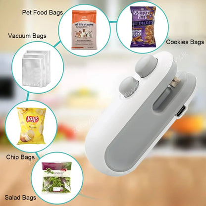 Buy 2 in 1 Bag Heat Sealer with Cutter Online in Sri Lanka At Zenvy.lk