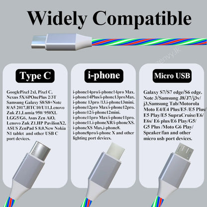 Buy 3 in 1 LED Charging Cable Best Price in Sri Lanka | Zenvy.lk
