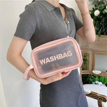 Buy 3 in 1 Transparent Waterproof Travel Storage Bags in Sri Lanka