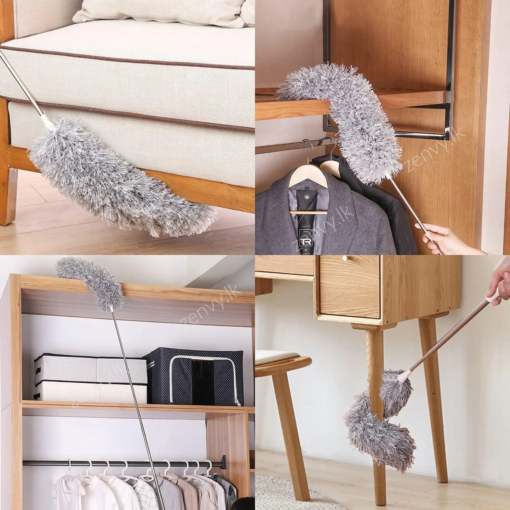 Buy Adjustable Telescopic Bending Duster Brush Online in Sri Lanka
