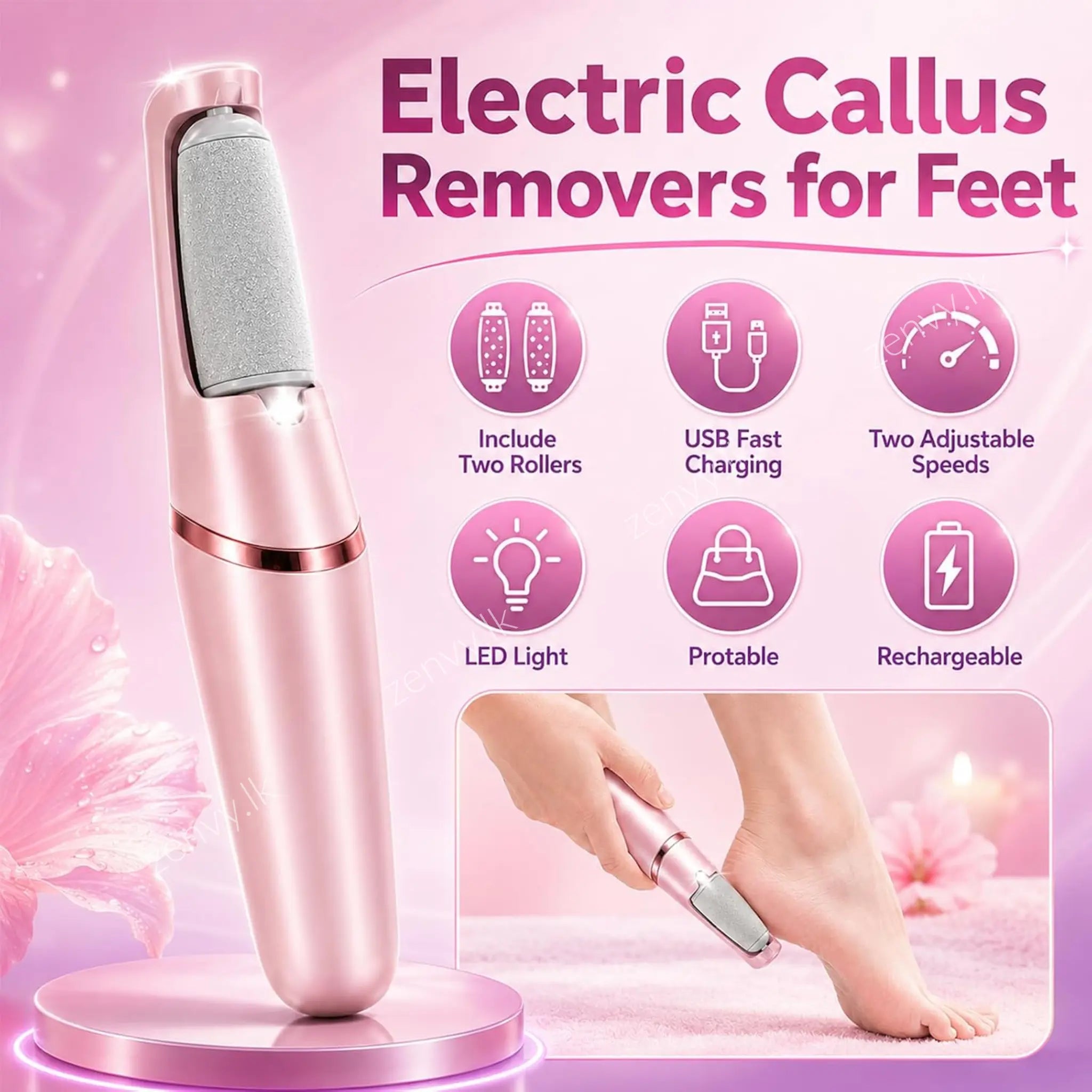 Buy Electric Callus Remover for Feet Online in Sri Lanka
