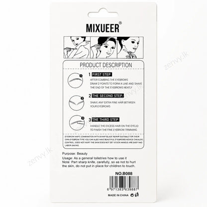 Buy Eyebrow Razor for Women 4-Pack in Sri Lanka | Zenvy.lk