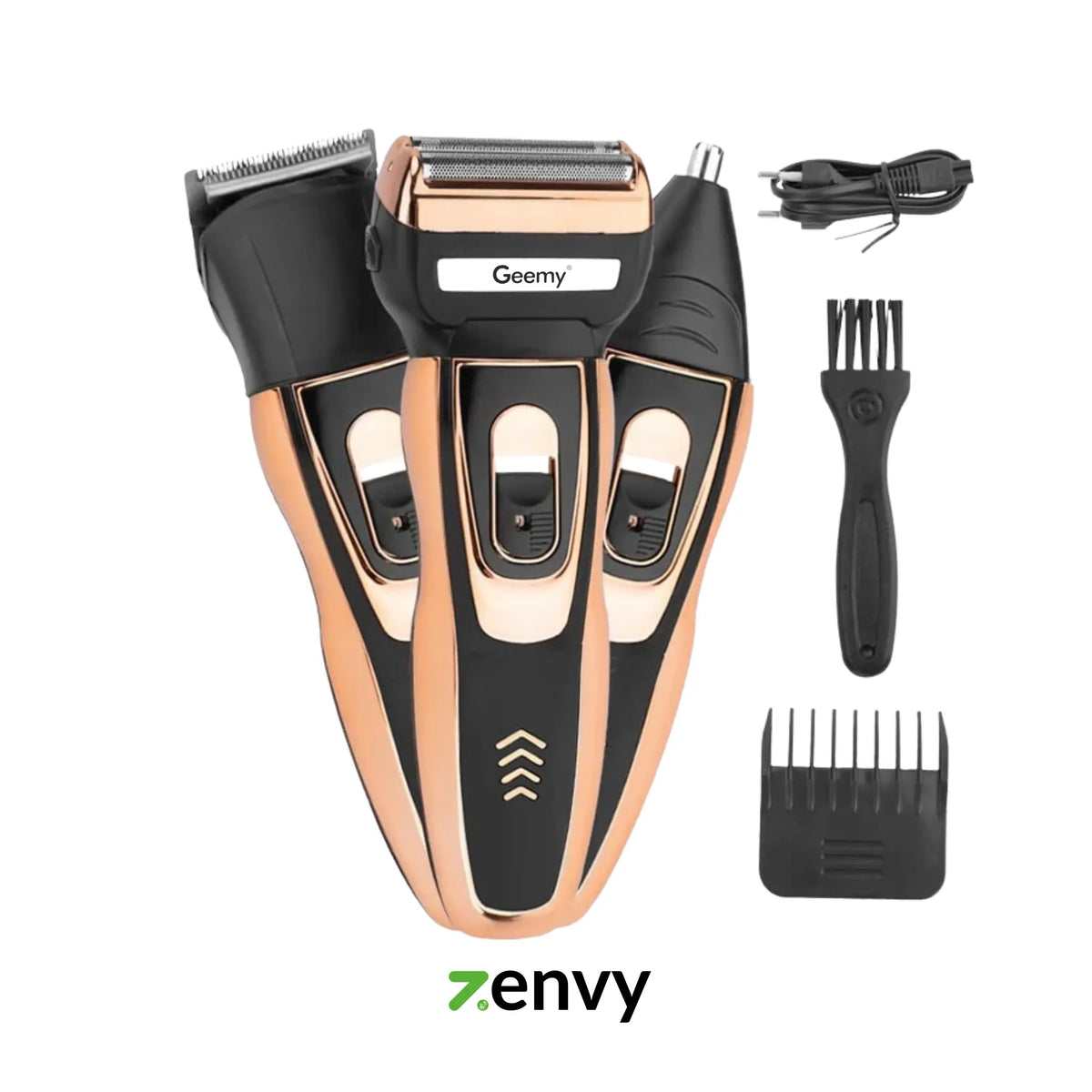 Buy Geemy 3 in 1 Rechargeable Hair Trimmer Set Sri Lanka | Zenvy.lk