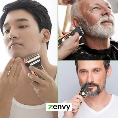 Buy Geemy 3 in 1 Rechargeable Hair Trimmer Set Sri Lanka | Zenvy.lk