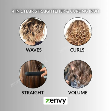 Buy Geemy 4-in-1 Hair Straightener & Curler At Oline in Sri Lanka