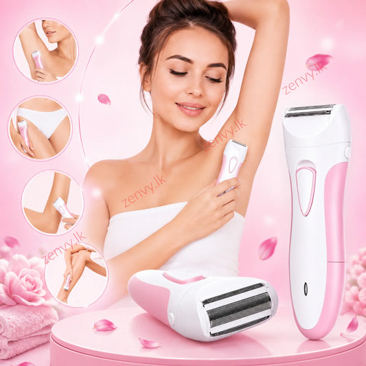 Buy Geemy Cordless Lady Shaver - Rechargeable Online in Sri Lanka At Zenvy.lk