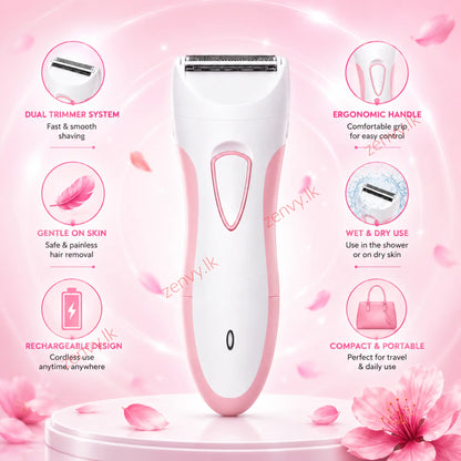 Buy Geemy Cordless Lady Shaver - Rechargeable Online in Sri Lanka At Zenvy.lk