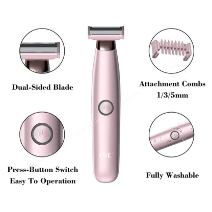 Buy HTC Washable Ladies Shaver Online in Sri Lanka | Zenvy.lk