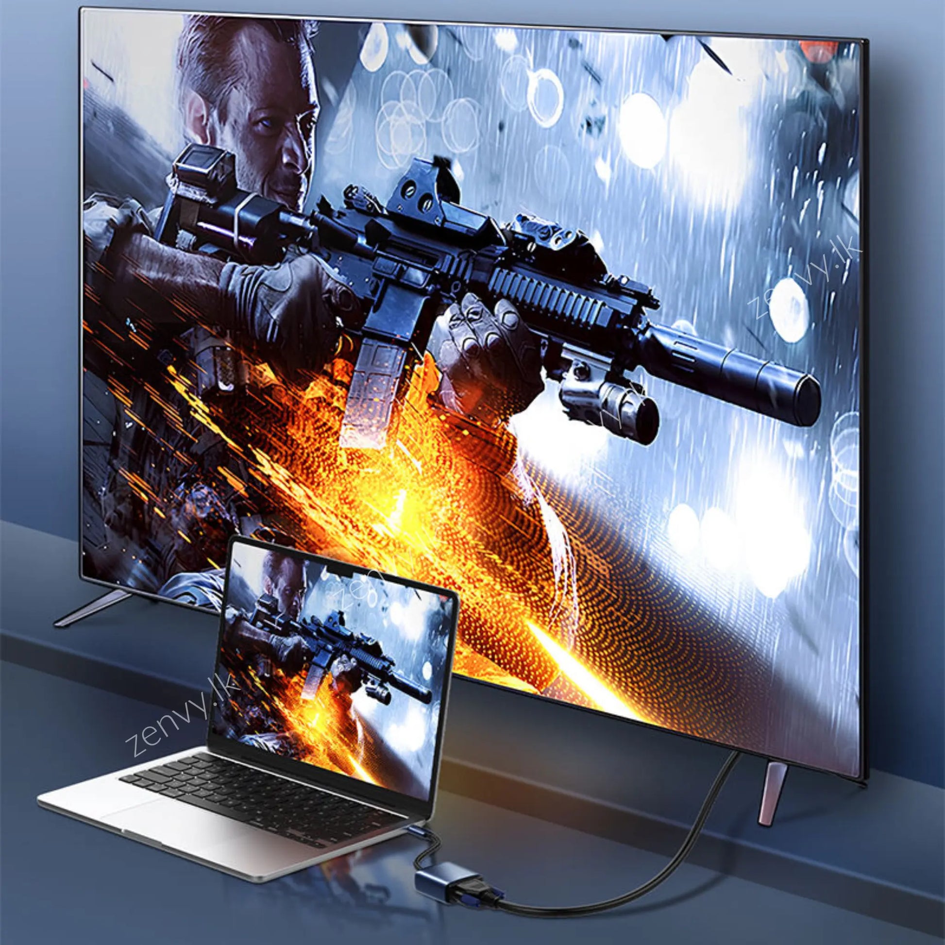 Buy LDNIO Type C to VGA Adapter 1080P 60Hz Converter in Sri Lanka