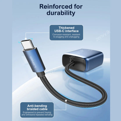 Buy LDNIO Type C to VGA Adapter 1080P 60Hz Converter in Sri Lanka