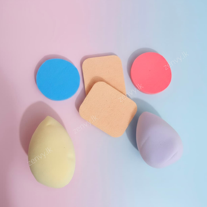 Buy Makeup Blending Sponges Set – Powder Puffs & Beauty Eggs