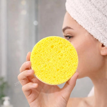Buy Natural Facial Cleansing Sponge - 2 Reusable Sponges in Sri Lanka