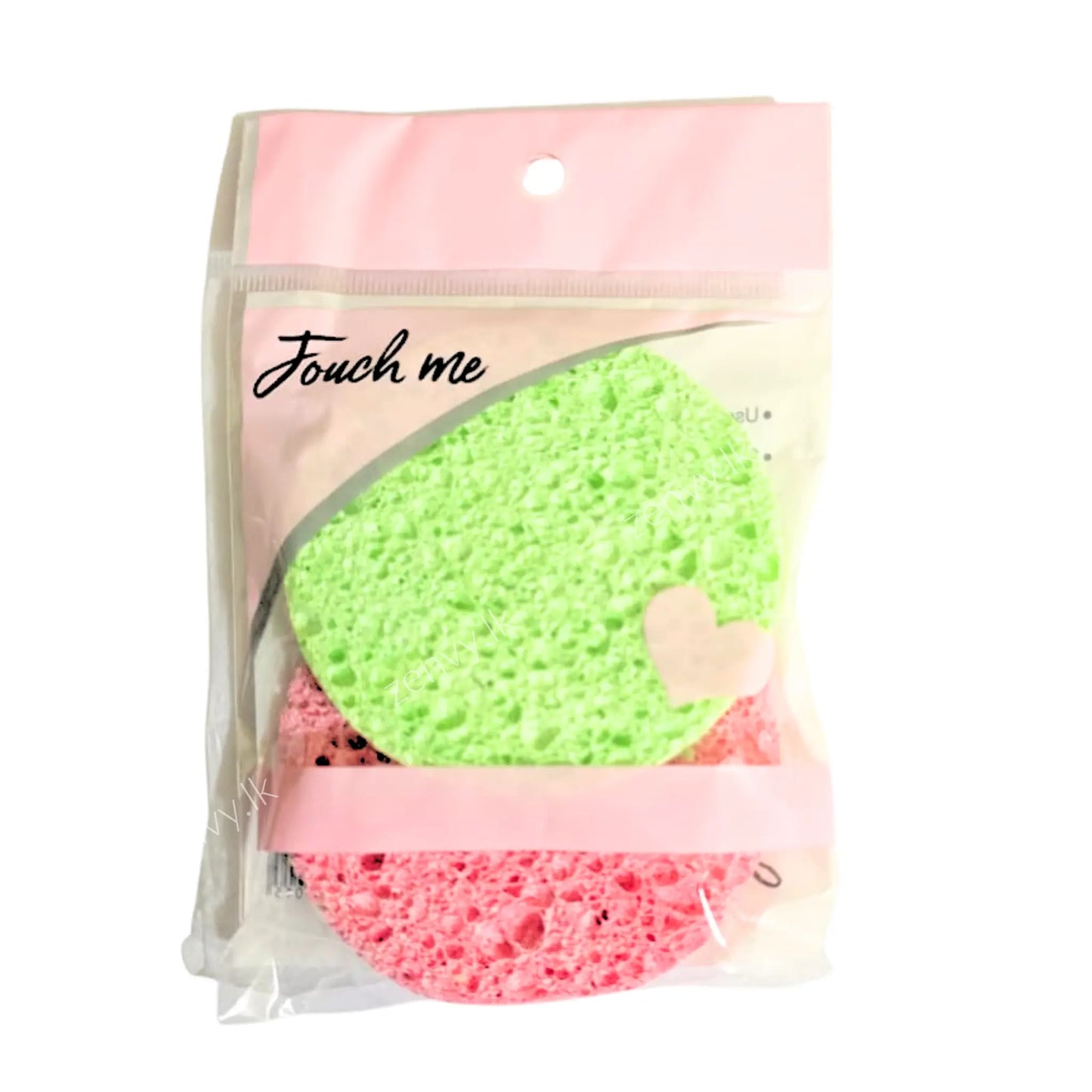 Buy Natural Facial Cleansing Sponge - 2 Reusable Sponges in Sri Lanka