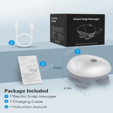 Buy Smart Scalp Massager Online in Sri Lanka | Zenvy.lk