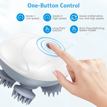 Buy Smart Scalp Massager Online in Sri Lanka | Zenvy.lk