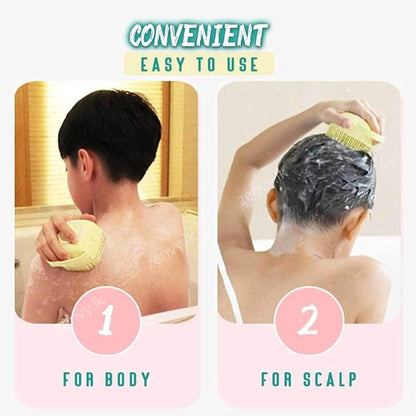 Buy Ultra Soft Body Massage Bath Brush Online in Sri Lanka | Zenvy.lk