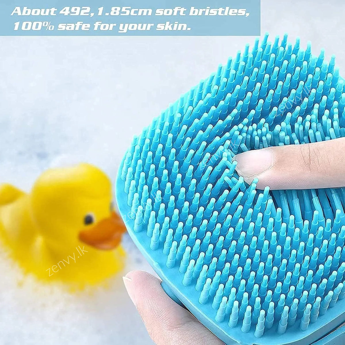 Buy Ultra Soft Body Massage Bath Brush Online in Sri Lanka | Zenvy.lk