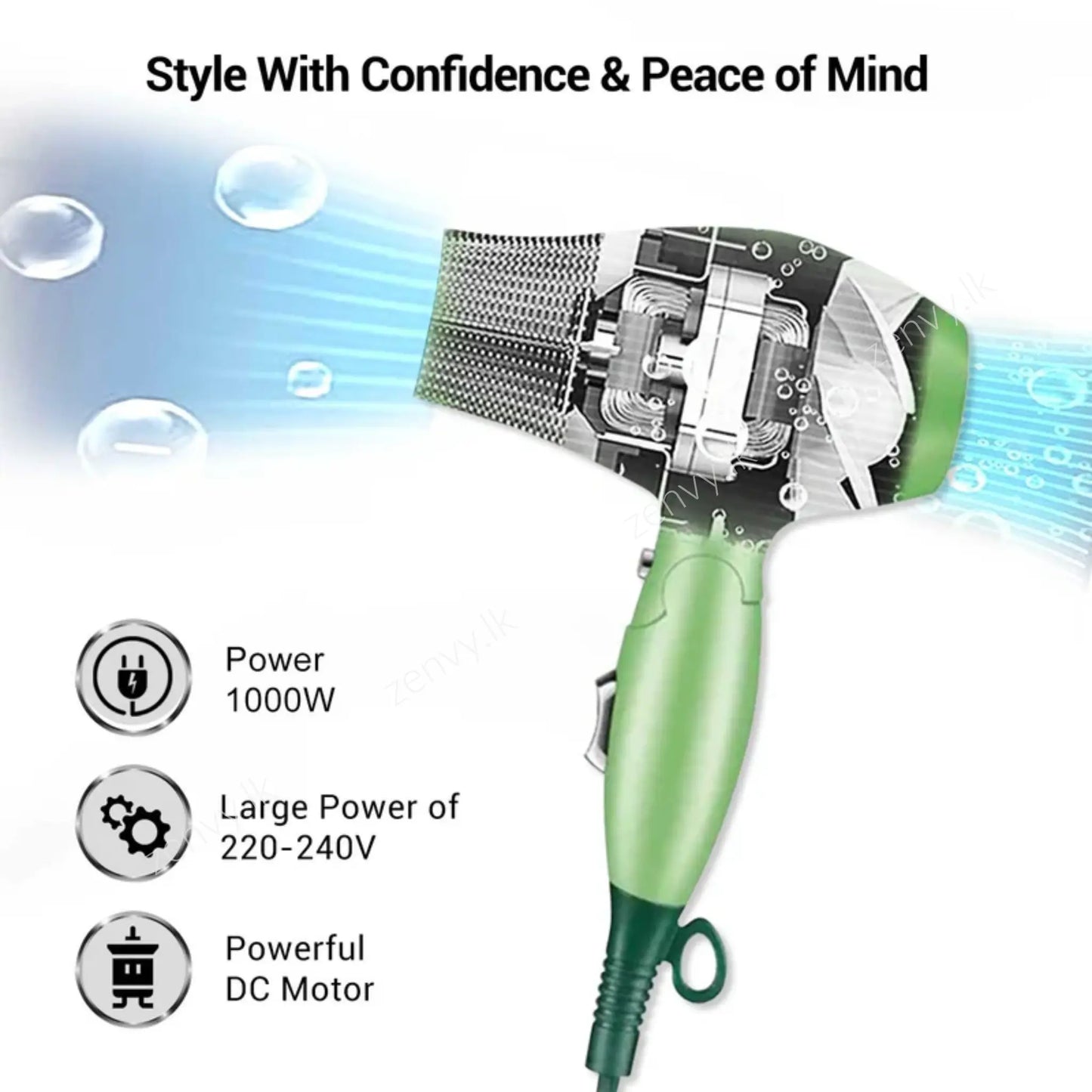 Buy VGR Hair Dryer 1000W Online in Sri Lanka | Zenvy.lk
