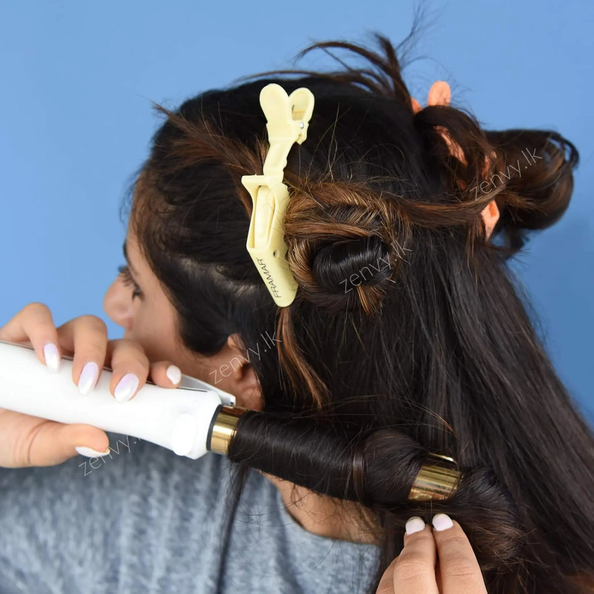Buy Velcro Hair Rollers & Styling Clips Set Online in Sri Lanka
