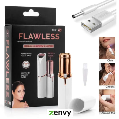 Finishing Touch Flawless Rechargeable Facial Hair Trimmer for Women