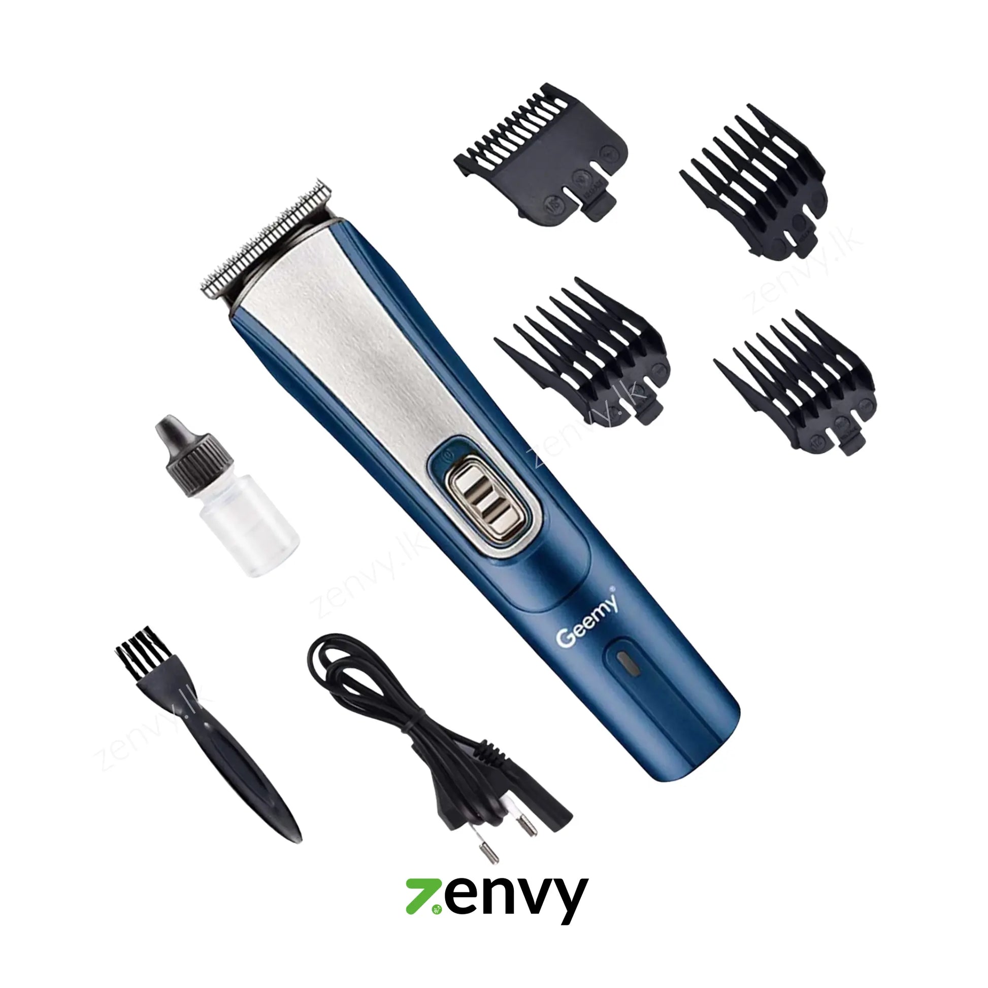 Geemy Rechargeable Hair Trimmer for Men | Sri Lanka | Zenvy.lk At Online
