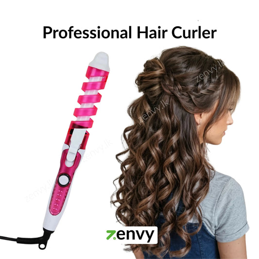 Hair Curling Iron (Hair Curler) - Fast Heating Available now at Zenvy.lk. Fast delivery across Sri Lanka.