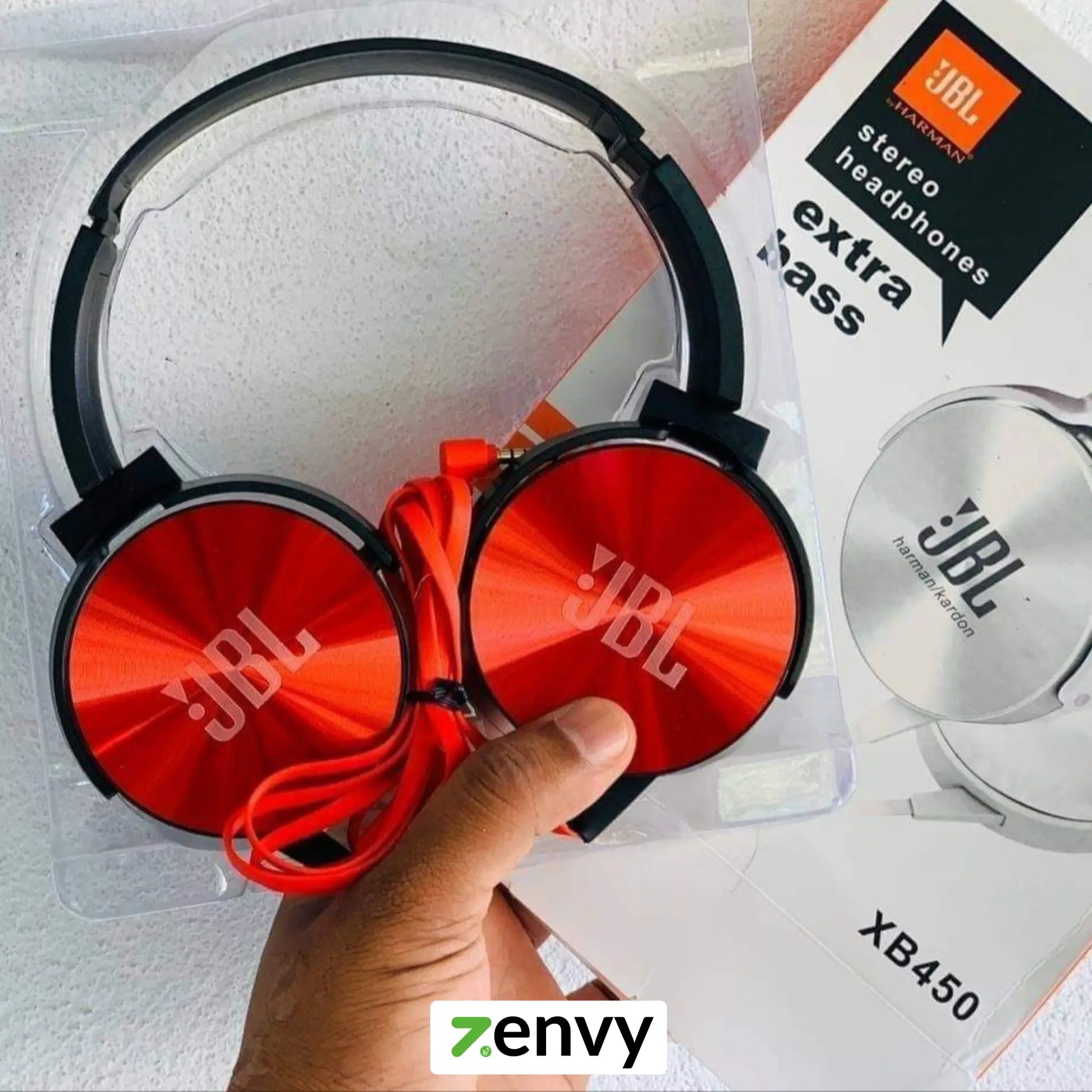 JBL Extra Bass Wired Headphones XB 450 | Gaming & Computer Headphones