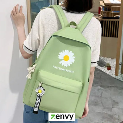 Korean Style Backpack 4-in-1 for University College Girls | Best Gift