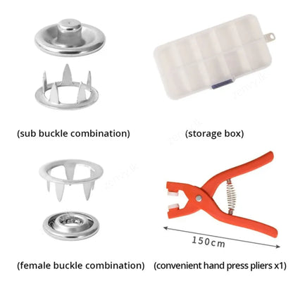 Metal Snap Button Press Tool Kit Online in Sri Lanka | Zenvy.lk