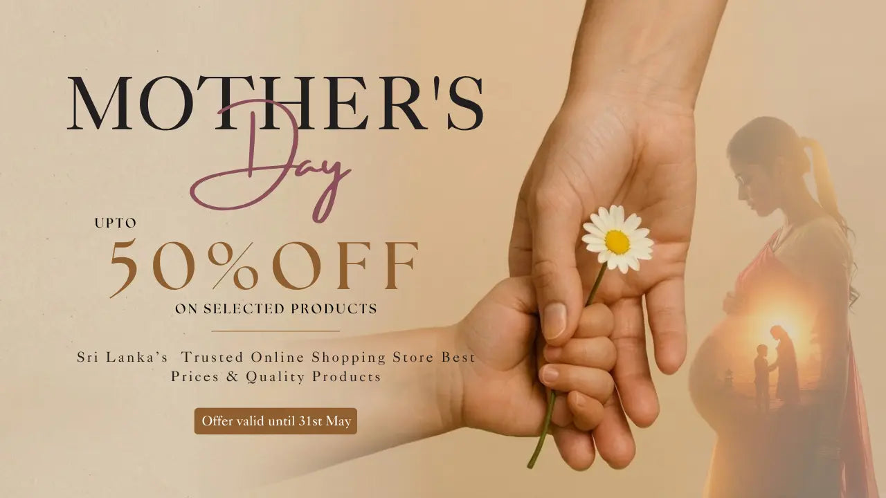 Mothers day Promotion,
Zenvy.lk- Sri Lanka’s #1 Trusted Online Shopping Store – Best Prices & Quality Products