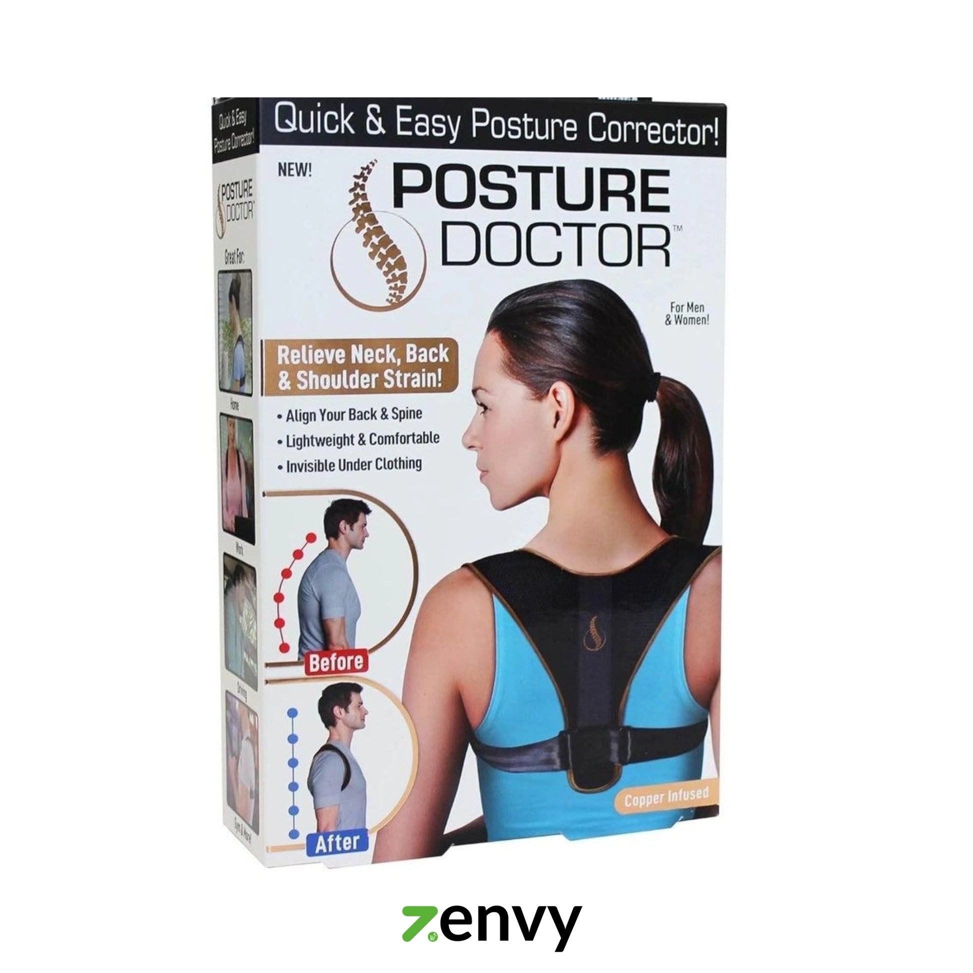 Posture Doctor Quick & Easy Posture Corrector For Men & Woman , Posture Doctor, best Price in Sri Lanka