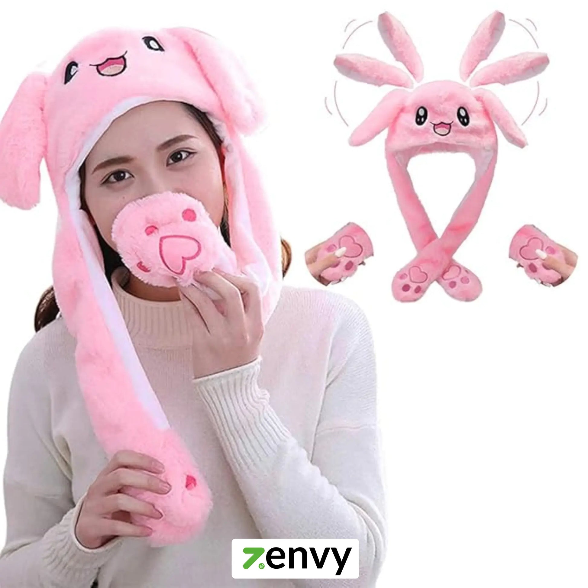 Rainbow Plush Earmuffs for Girls & Kids | Best Price in Sri Lanka