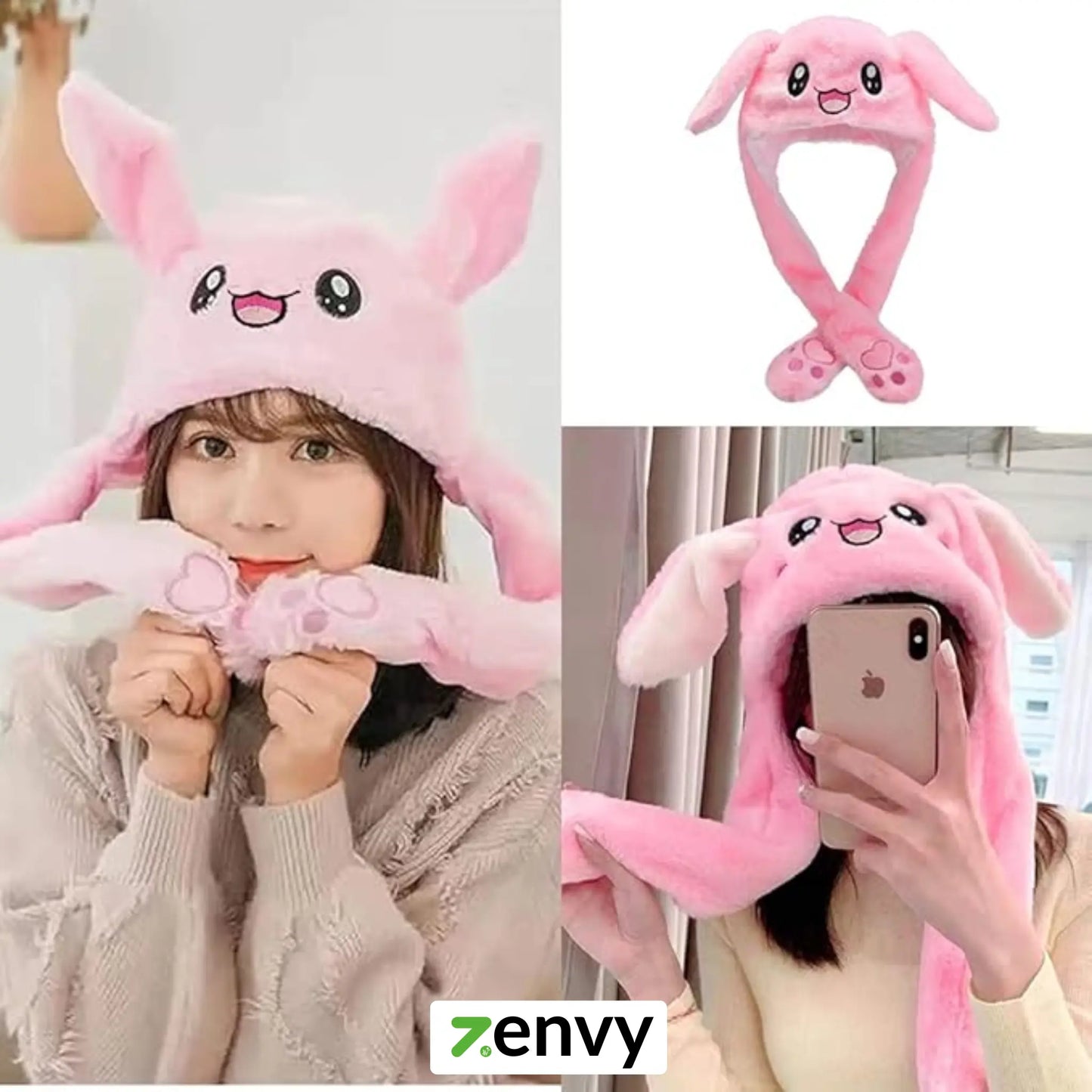 Rainbow Plush Earmuffs for Girls & Kids | Best Price in Sri Lanka
